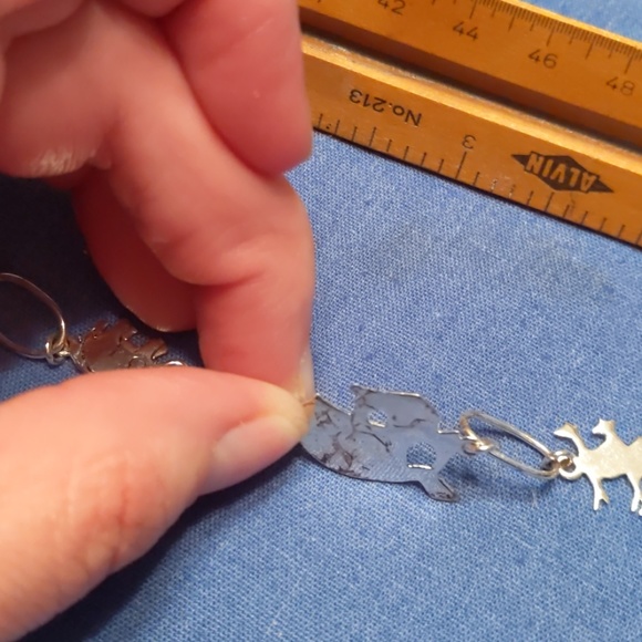 Sterling Silver Noah's Ark Bracelet - Picture 8 of 8